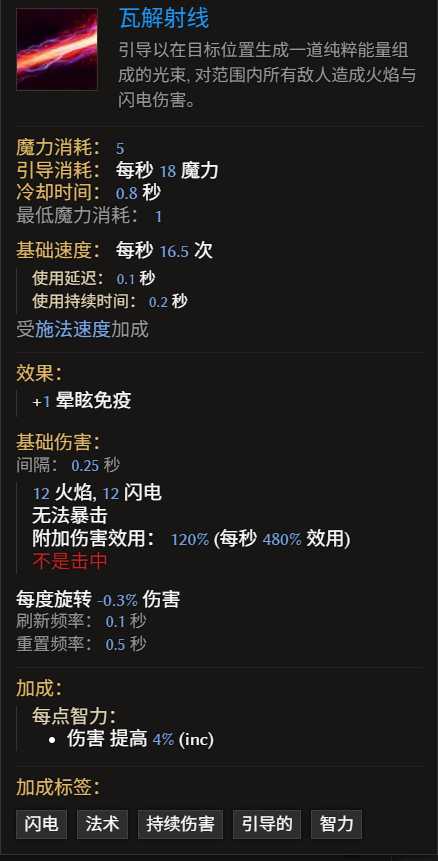《最后纪元》虚空瓦解射线法刃BD全解析-景澄手游网