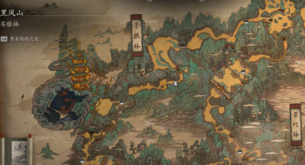 《黑神话：悟空》地图解锁与行旅图功能详解-景澄手游网