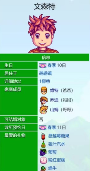 星露谷物语文森特爱心事件介绍-景澄手游网
