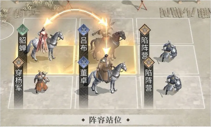 《三国：天下归心》凤仪亭队搭配指南：吕布+貂蝉+董卓的完美组合-景澄手游网