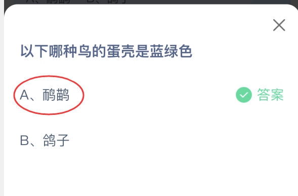 2025年9月1日蚂蚁庄园答案｜鸸鹋的蓝绿色蛋壳之谜-景澄手游网