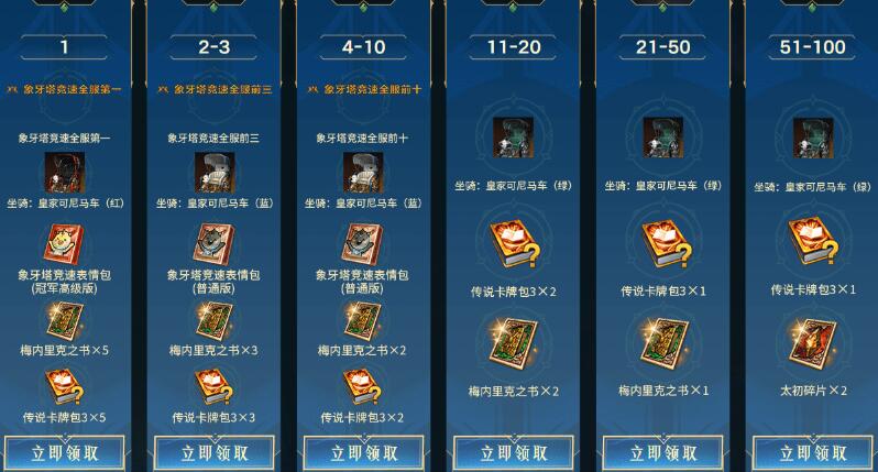 《命运方舟》11月象牙塔竞速活动指南-景澄手游网