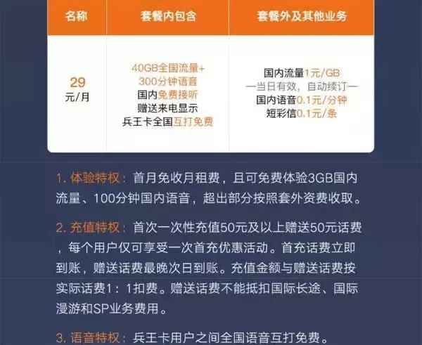 联通大王卡29元套餐详情?联通大王卡29元套餐及其与19元套餐的区别-赫兹号卡网-赫兹通讯