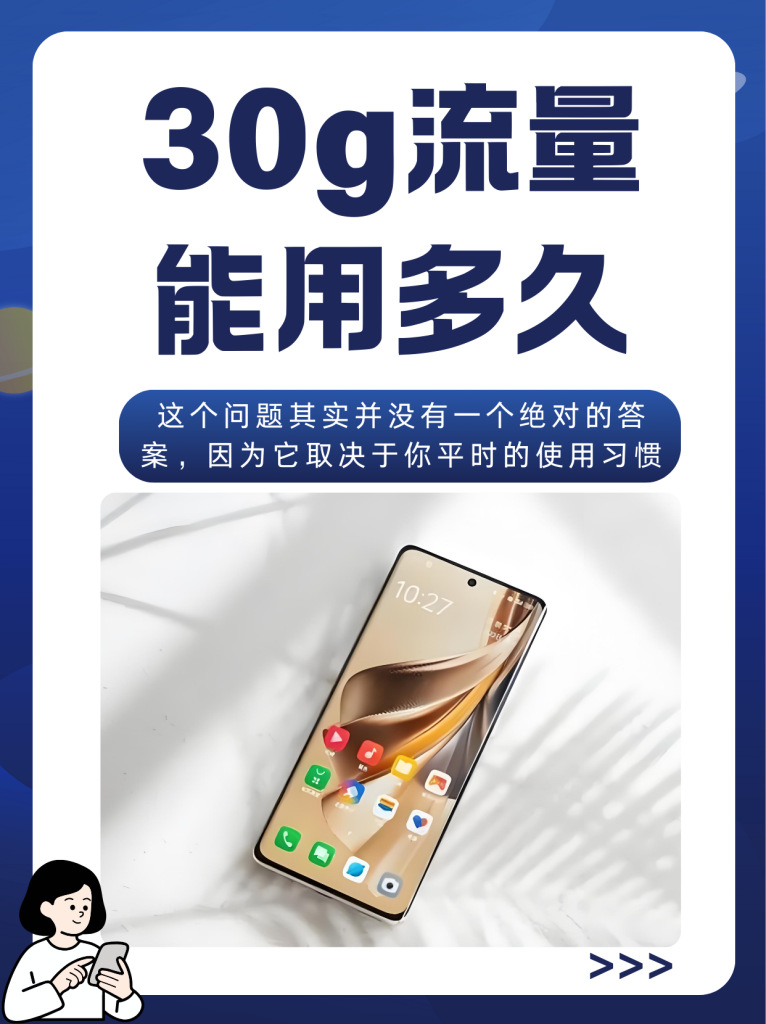 30GB流量是否够用?一文解析流量消耗与使用策略-赫兹号卡网-赫兹通讯