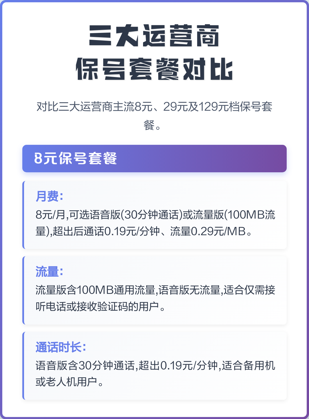 告别话费刺客：三大运营商“保号套餐”终极省钱指南-赫兹号卡网-赫兹通讯