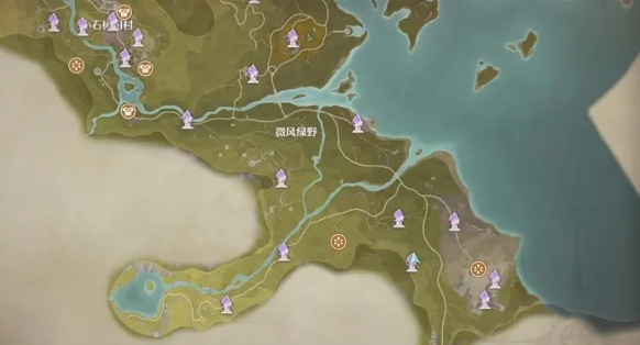 南侧流转之柱位置图