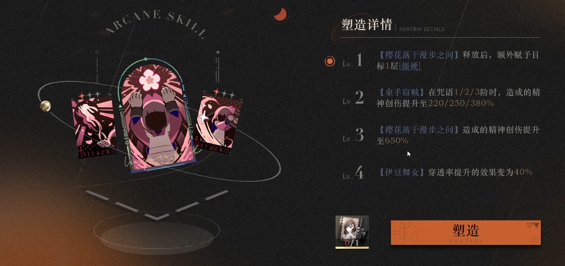 技能加成示意图