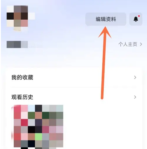 步骤2:编辑资料