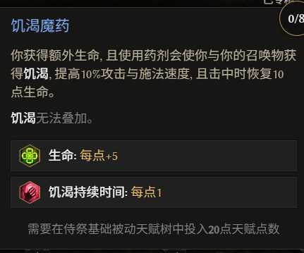 被动技能树示意图