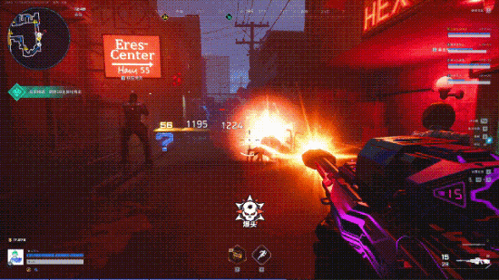 怒气迸发实战动图