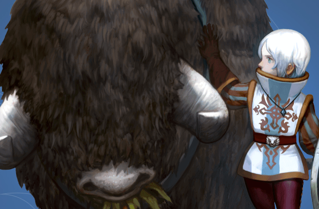 龙之谷怀旧服牧师原画