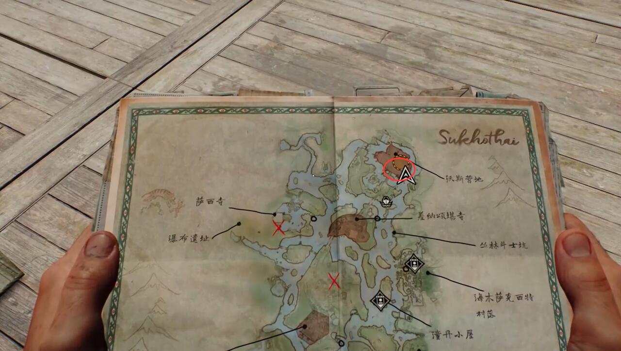 沃斯营地左边门入口