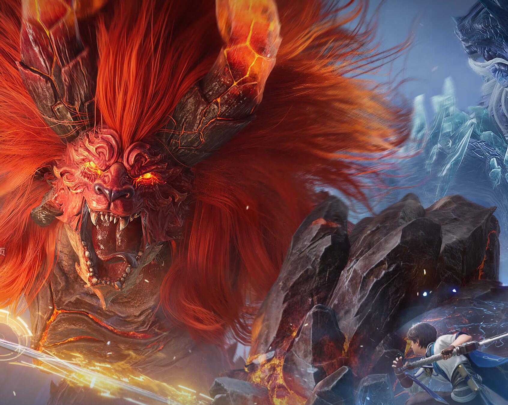 龙旗谷场景示意图