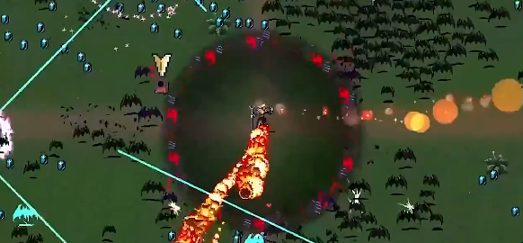 吸血鬼幸存者：死神图书馆卡位秒杀攻略-景澄手游网