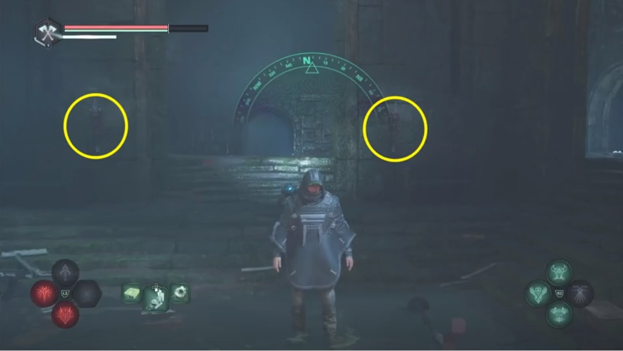 火炬布局示意图