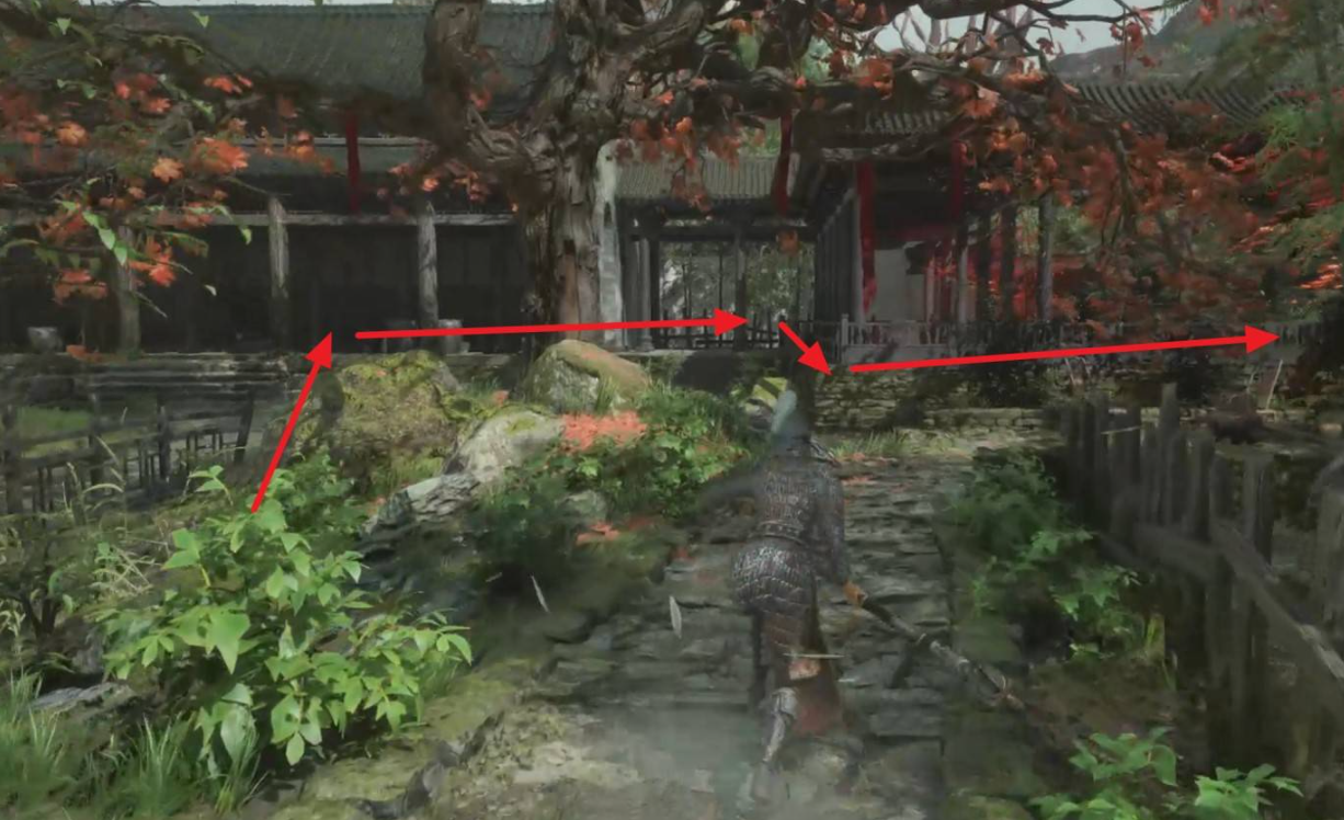 丹青苑入口视角