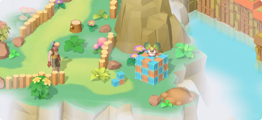 潮汐岛彩蛋:移动箱子