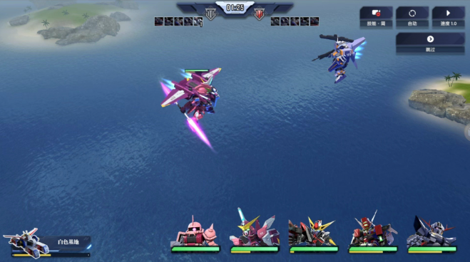 新手过渡阵容示意图