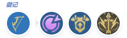 爆发输出流派徽记