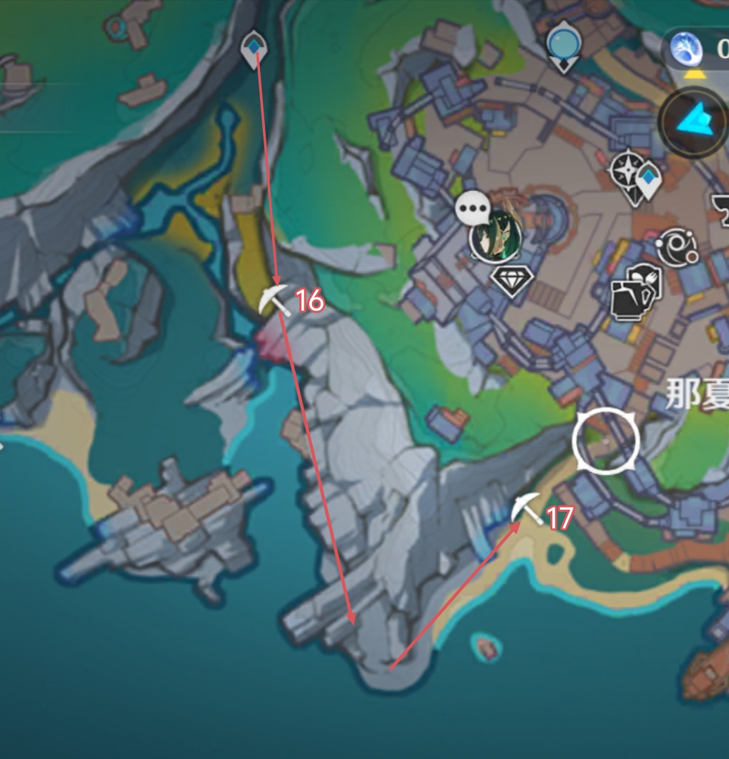 苔骨荒原地图