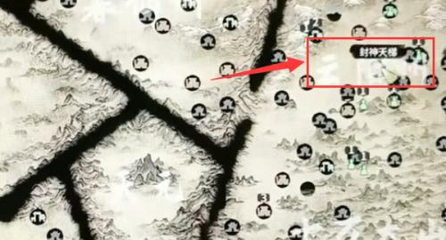 地图红色标记示意图