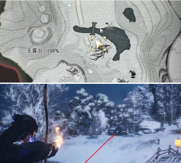 藤王村路线示意图