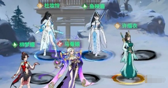 前排站位示意图