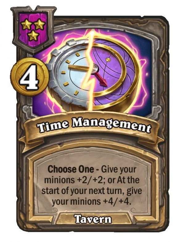 时间管理卡牌展示