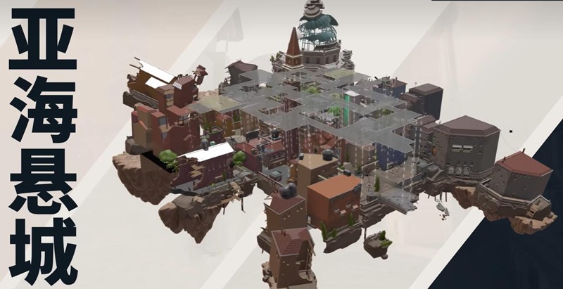 地图结构示意图