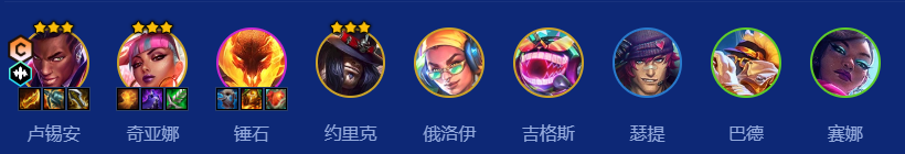 爵士乐95阵容布局