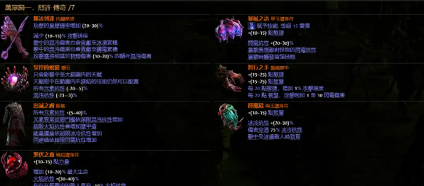 裂痕Boss掉落