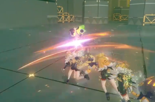 终结技动画示意图