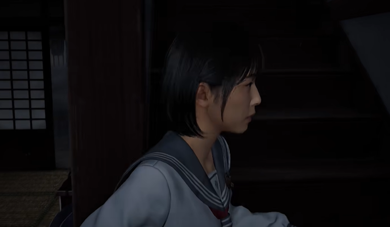 楼梯转角与门