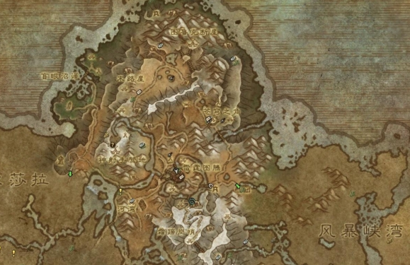 艾特洛碎片挖掘示意图