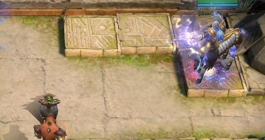 普攻特性示意图