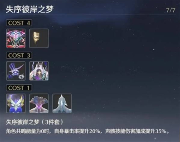 新声骸套装