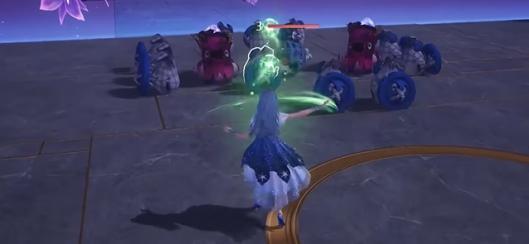 终点位置示意图