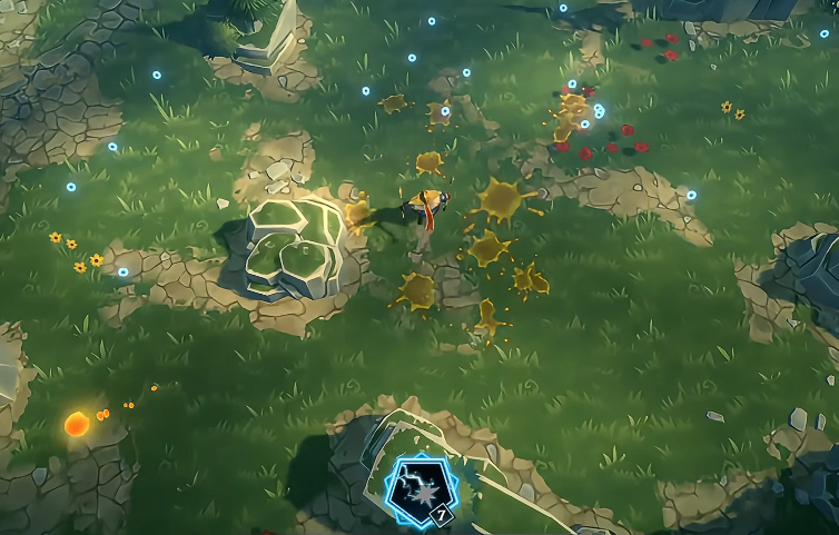 流星技能强化:未强化小石头,满强化陨石级清怪