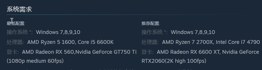 游戏画面截图