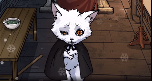 白狐互动示意图