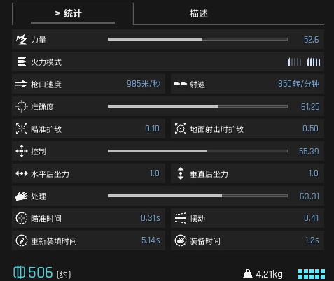 FX2000后坐力控制