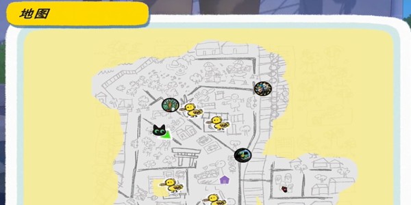 白猫位置示意图