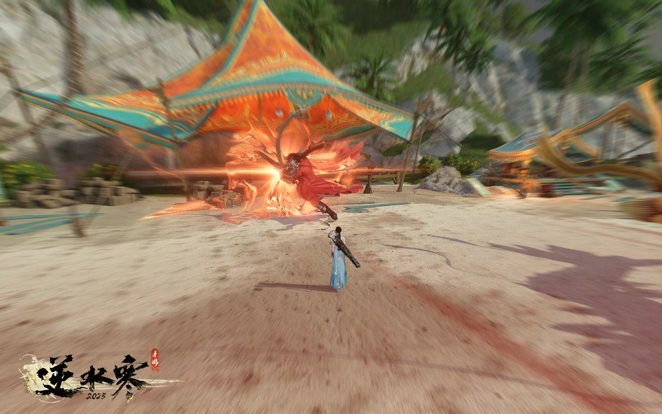 双龙出海场景图