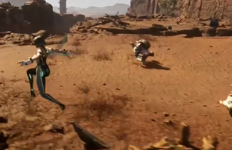 大峡谷场景示意图