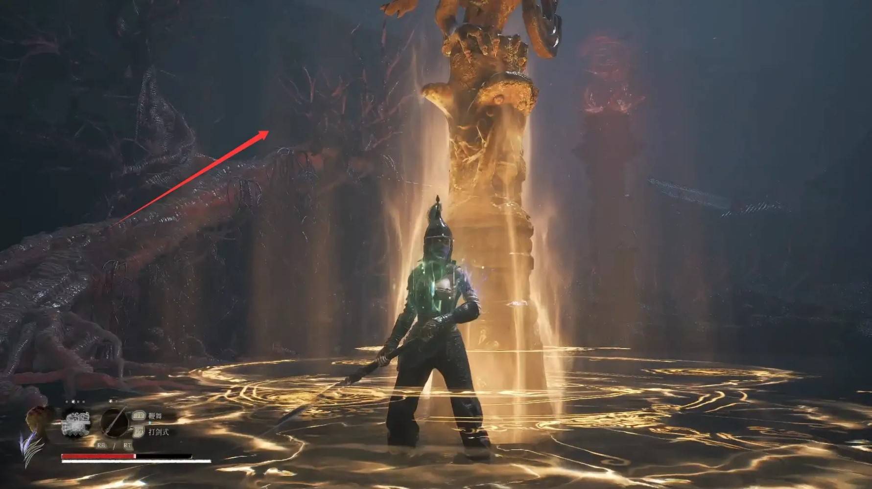 攀爬路径示意图