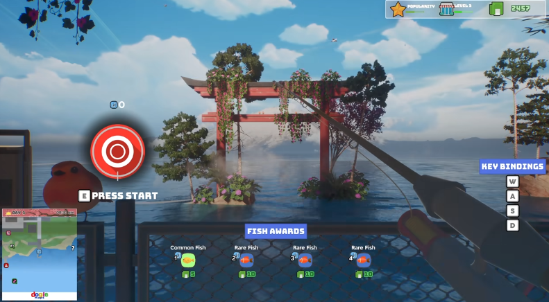 电玩人生 钓鱼与拍照玩法