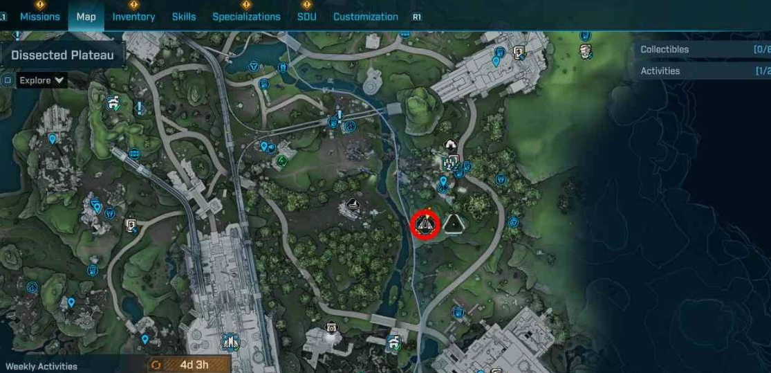 秘藏碎片收集点