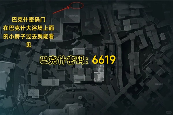 巴克什密码位置