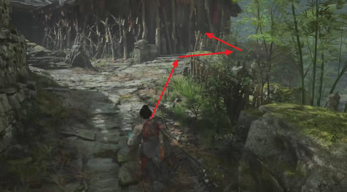 房屋侧面示意图