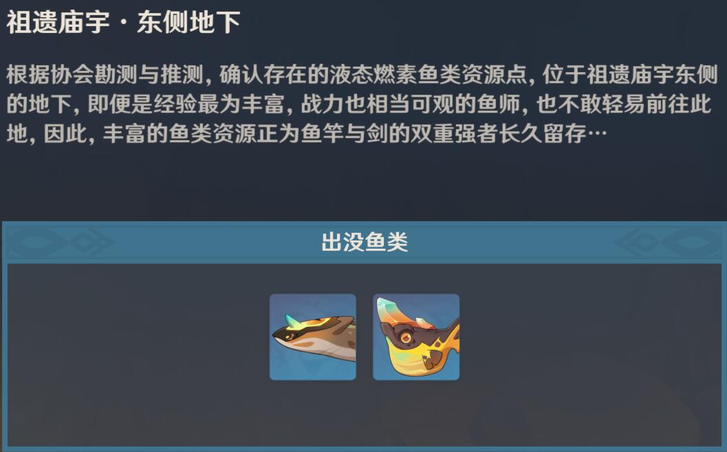 祖遗庙字东侧地下钓鱼点